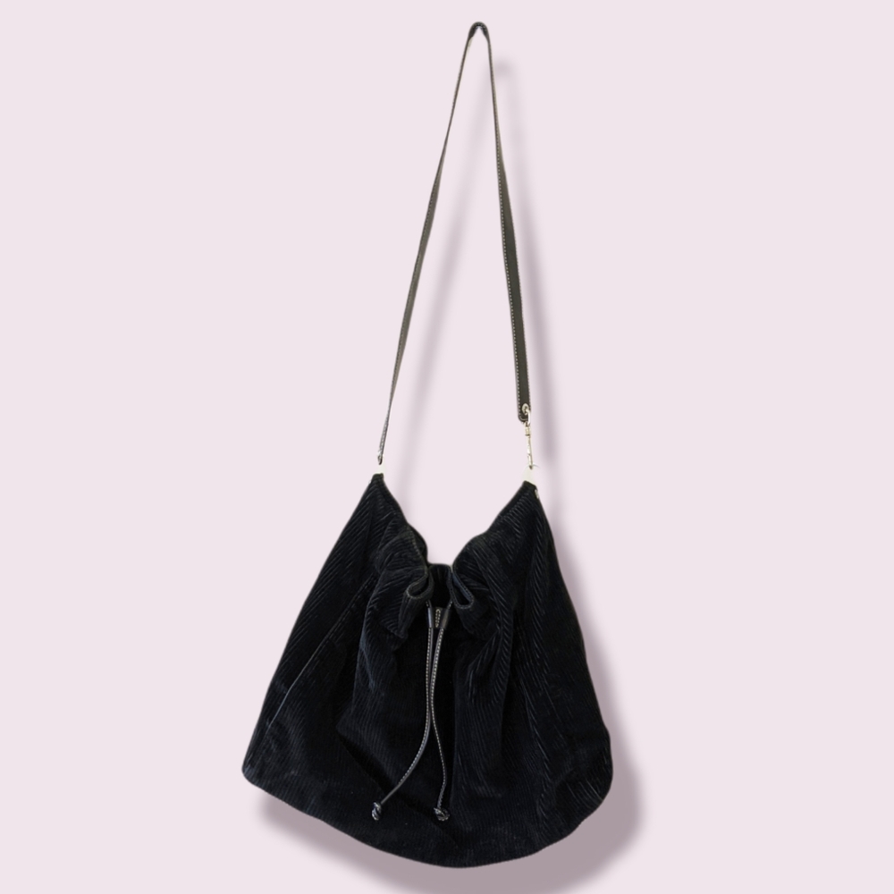Y2K Kate Spade Corduroy Drawstring Bag - Picture 4 of 13